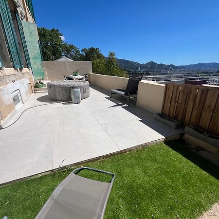 Maisons Detente Jardin, Terrasse Vue Mer Et Spa Marseille Exteriör bild