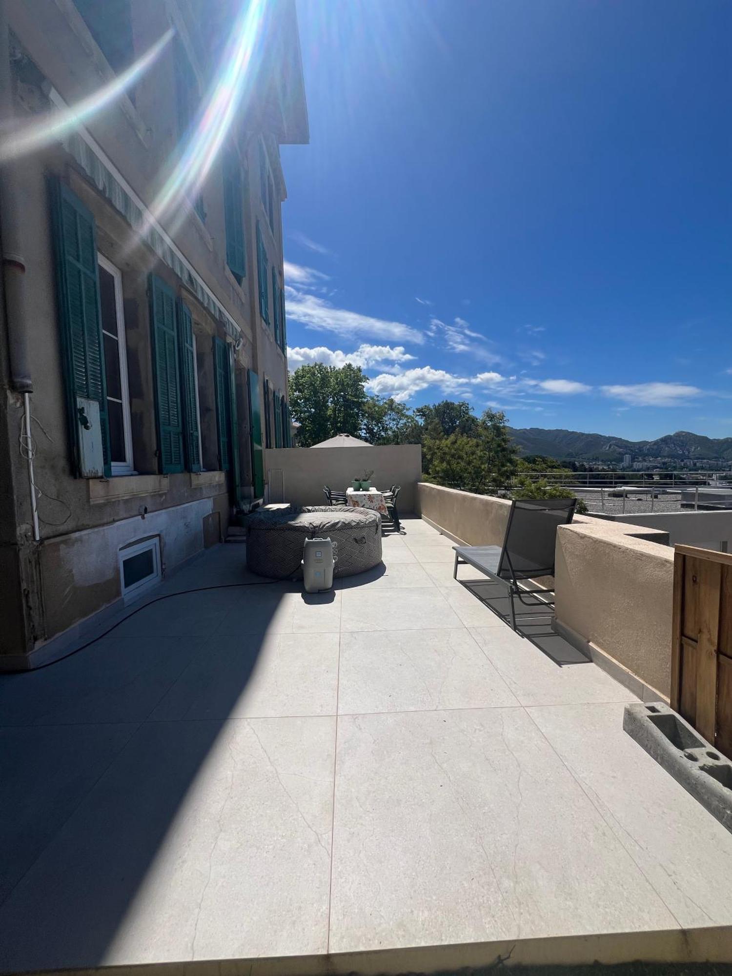 Maisons Detente Jardin, Terrasse Vue Mer Et Spa Marseille Exteriör bild