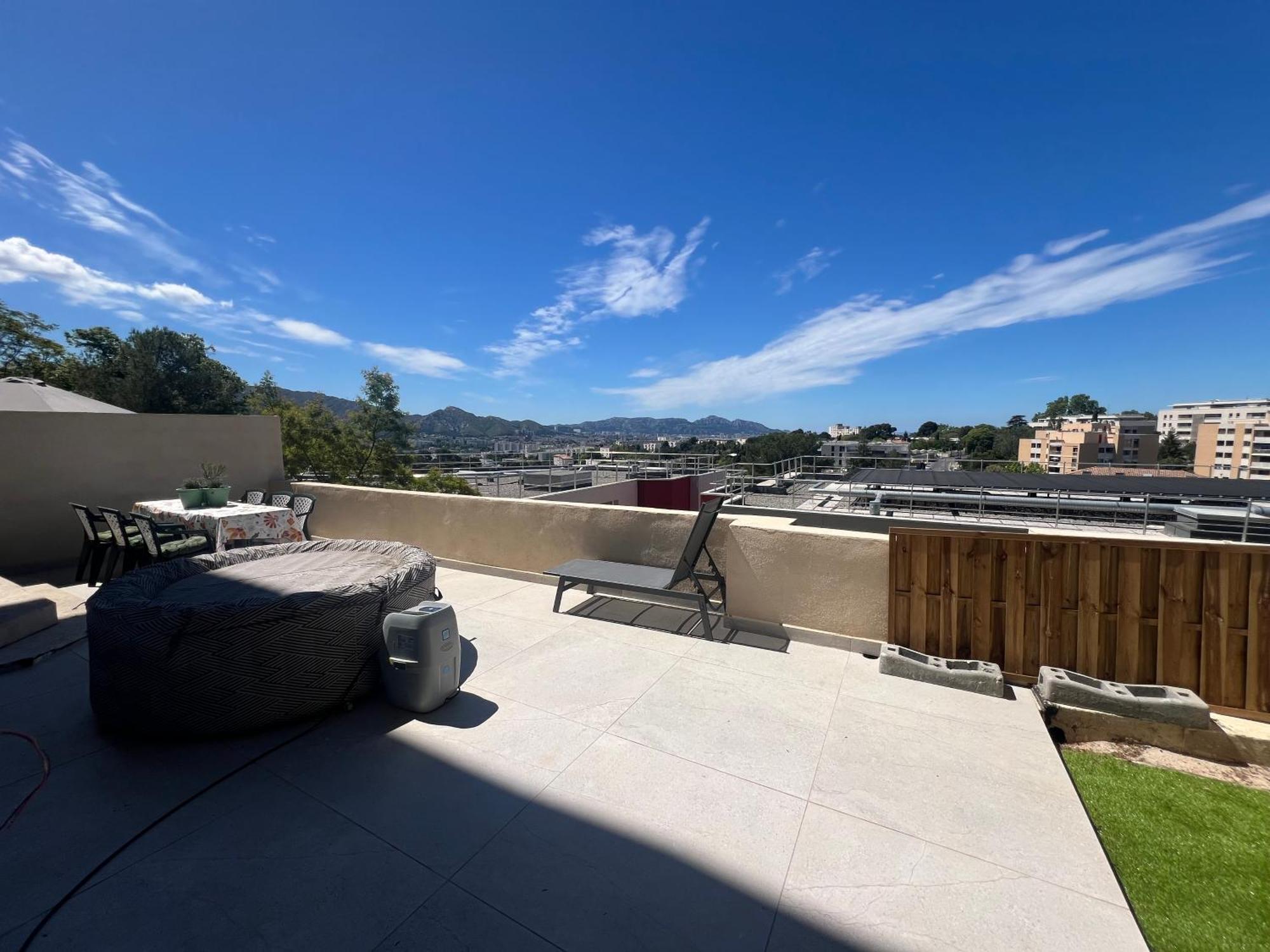 Maisons Detente Jardin, Terrasse Vue Mer Et Spa Marseille Exteriör bild
