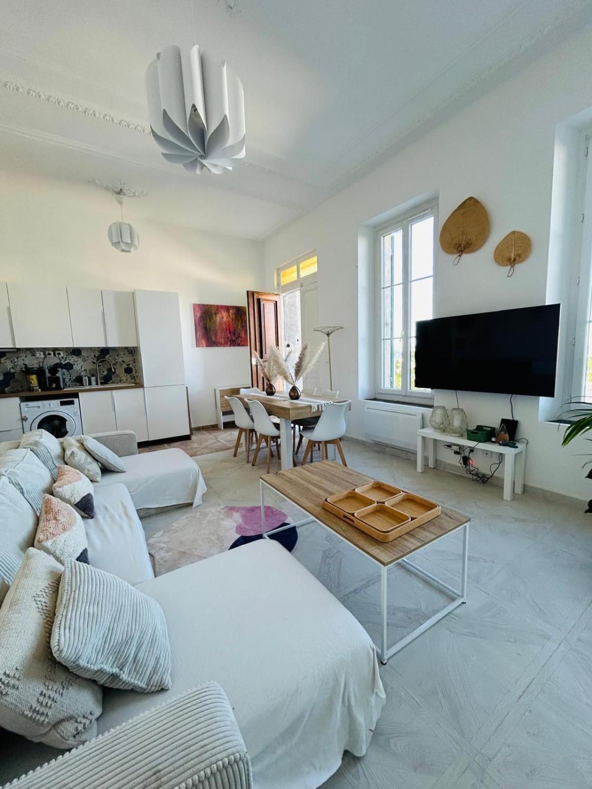 Maisons Detente Jardin, Terrasse Vue Mer Et Spa Marseille Exteriör bild
