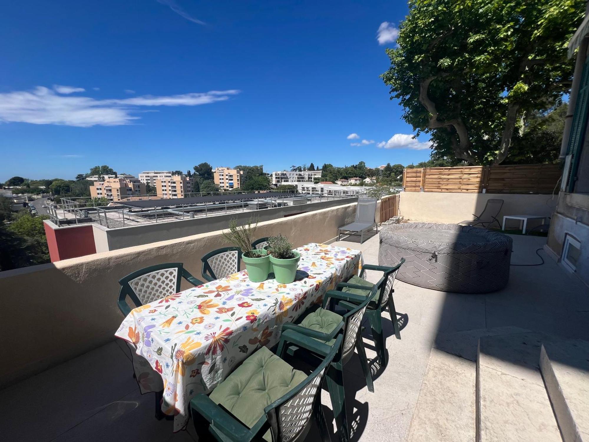 Maisons Detente Jardin, Terrasse Vue Mer Et Spa Marseille Exteriör bild