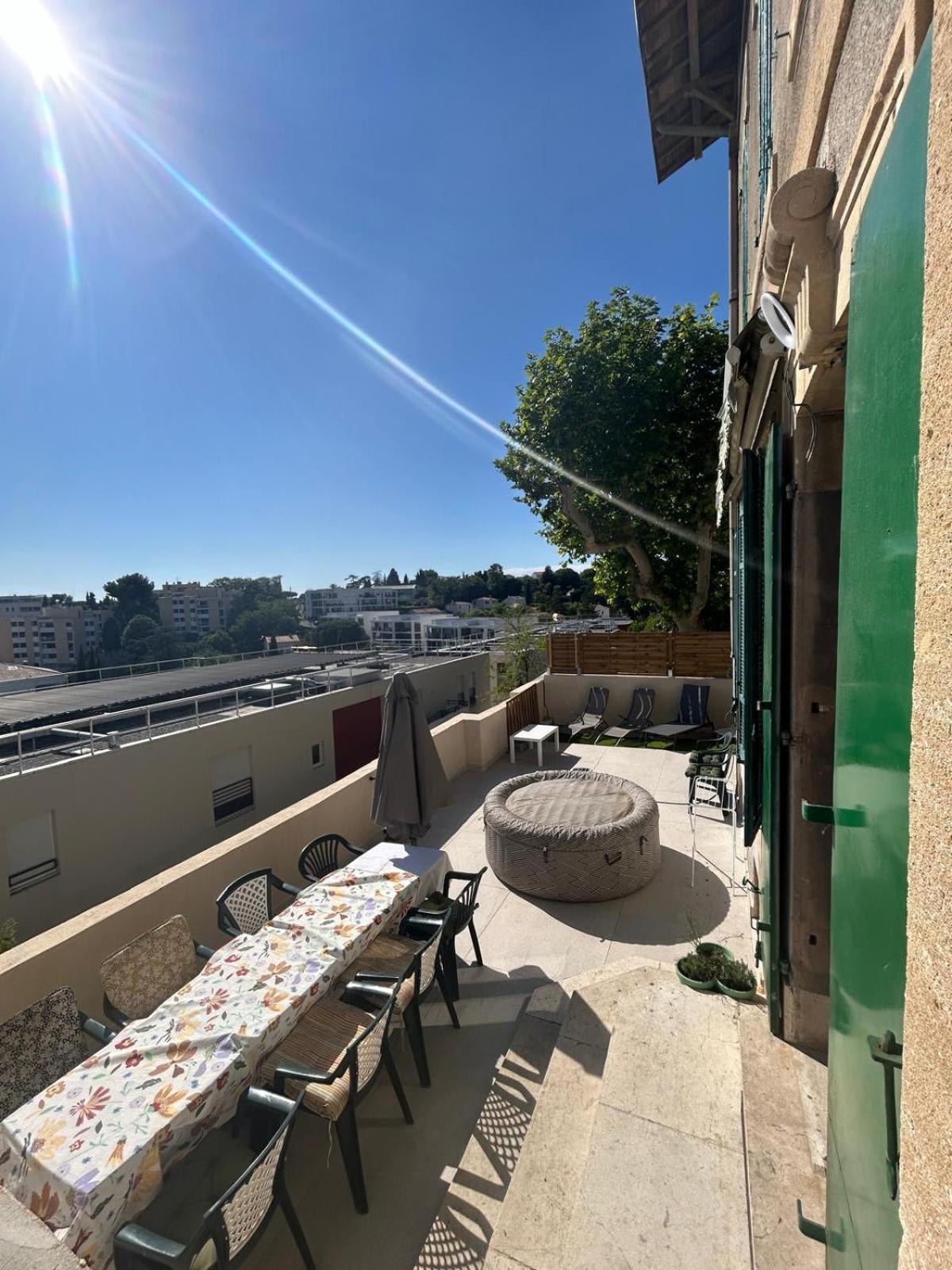 Maisons Detente Jardin, Terrasse Vue Mer Et Spa Marseille Exteriör bild