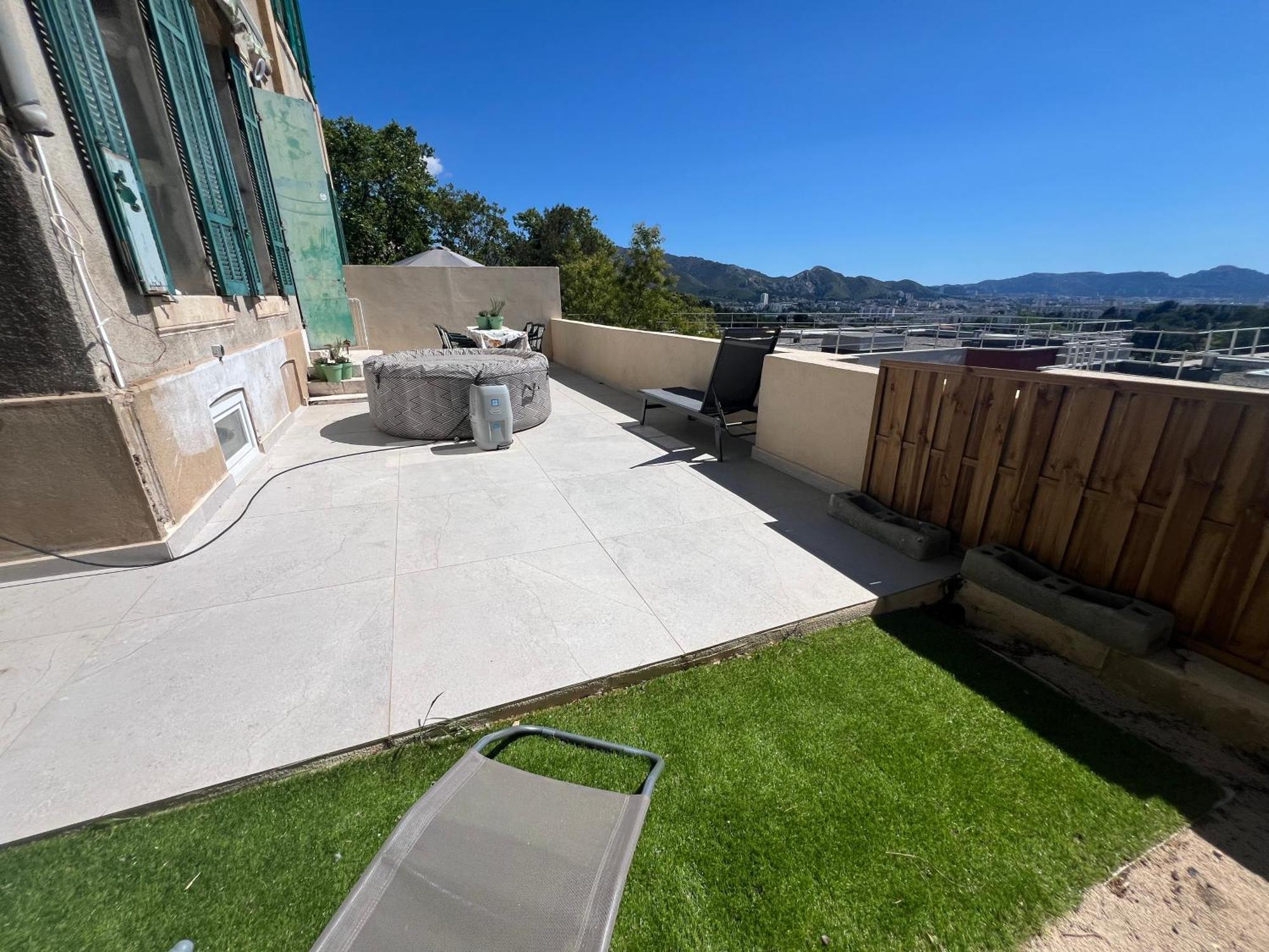 Maisons Detente Jardin, Terrasse Vue Mer Et Spa Marseille Exteriör bild